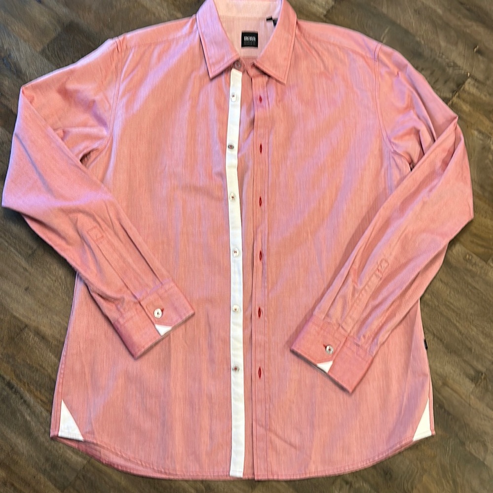 Hugo Boss Mens dress shirt - regular fit - size large